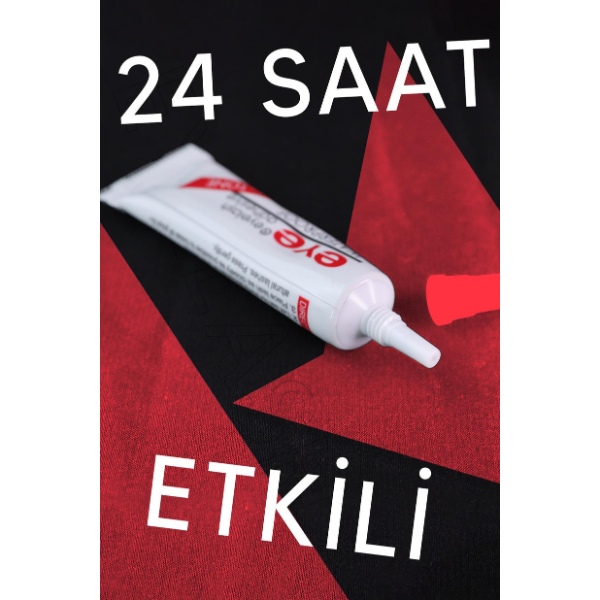 Su Geçirmez Kirpik Yapıştırıcısı Glue Siyah Renk - 5