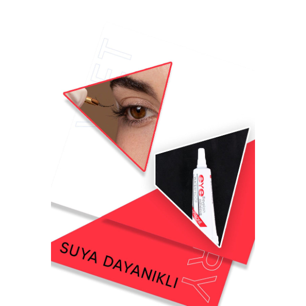 Su Geçirmez Kirpik Yapıştırıcısı Glue Siyah Renk - 2