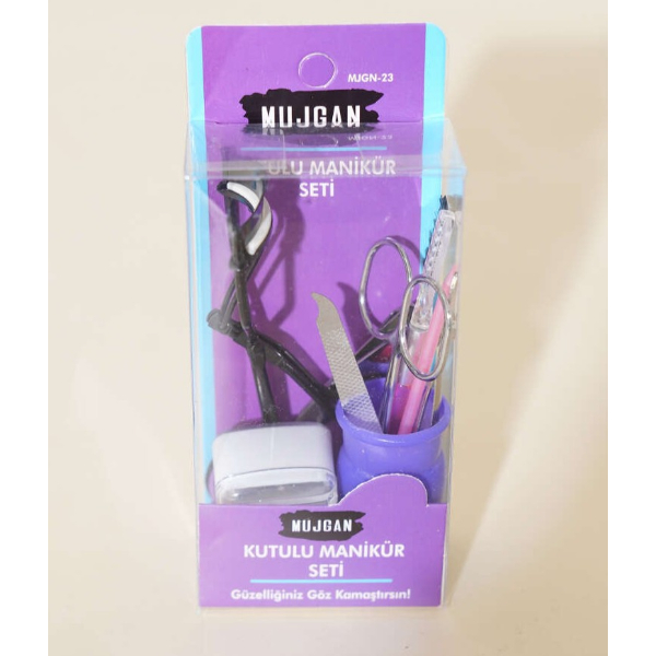 9 Parça Kutulu Manikür Seti