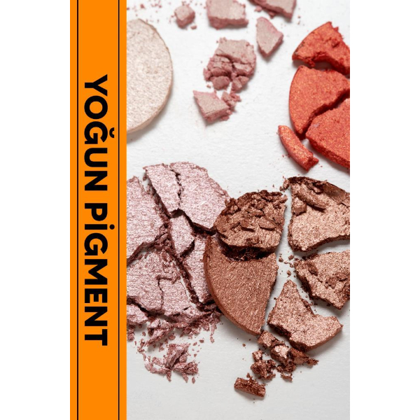 15 Renkli Sedefli Mat Far Paleti - 2'li Set