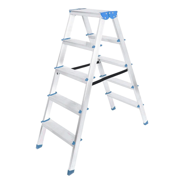 5+5 Çift Basamaklı Alüminyum Metal Merdiven - 2