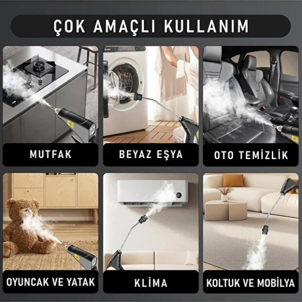 Kompakt Basınçlı Buharlı Temizleyici  - 5