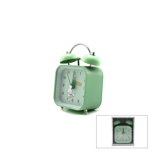 Renkli Kare Masa Çalar Saati - 5