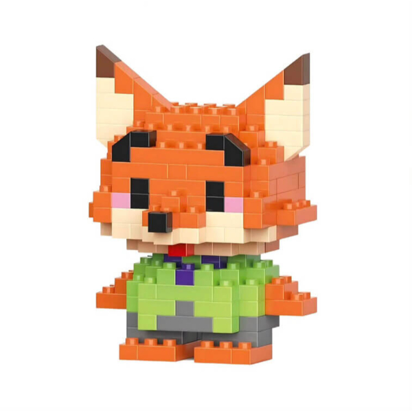 Bricks Zootropolis Nick Wilde Mini Lego Figürü - 3