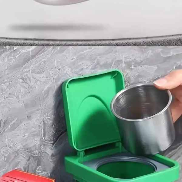 Çöp Kutusu Tasarımlı Duvar Küllüğü  - 2
