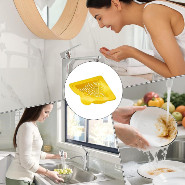 Mutfak ve Banyo Üçgen Lavabo Süzgeci  - 4