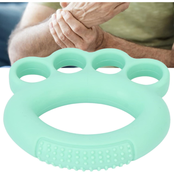 Silikon El ve Bilek Güçlendirici Egzersiz Halkası Muşta 50 - 60 LB - 2