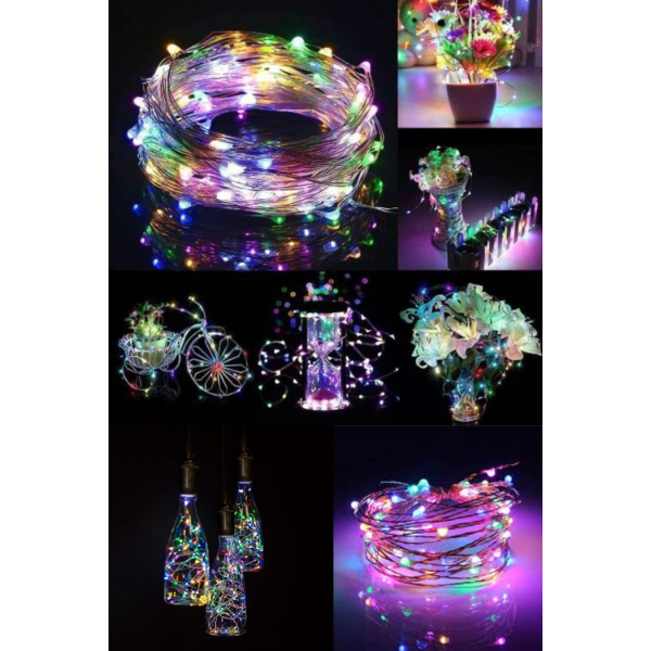 3 Metre RGB Pilli Peri Led  - 2
