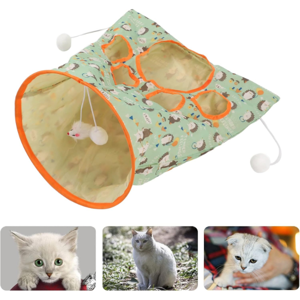 Hışırtılı Kedi Oyun Tüneli Çantası  - 3