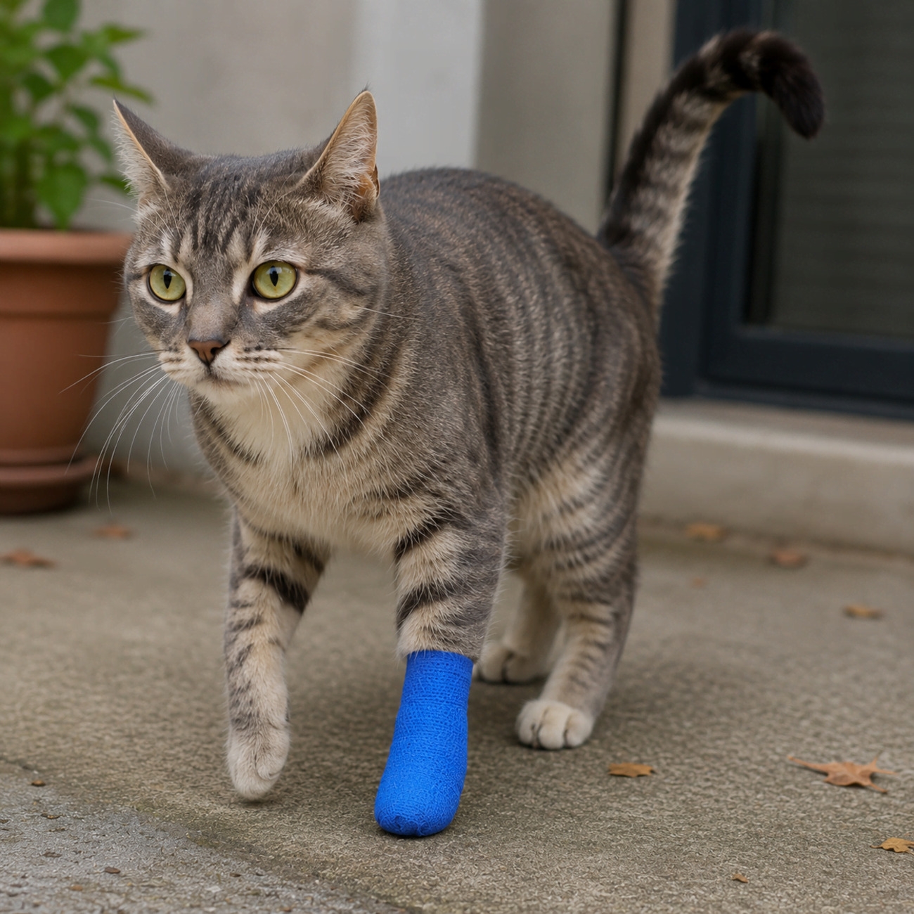 Kedi ve Köpek Pati Bandajı - Su Geçirmez - Kendinden Yapışkanlı - 6 Renk - 3