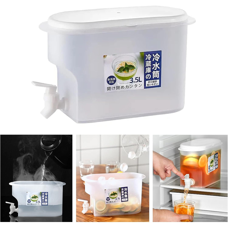 Musluklu İçecek Sebili - Buzdolabı Uyumlu - 3.5 Litre - 5