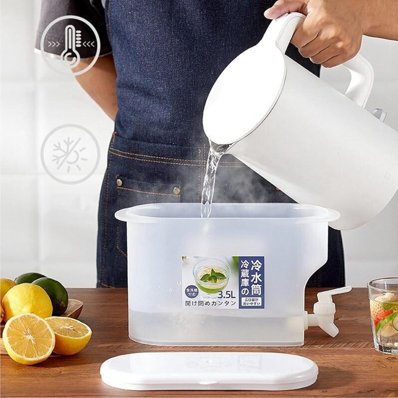 Musluklu İçecek Sebili - Buzdolabı Uyumlu - 3.5 Litre - 4
