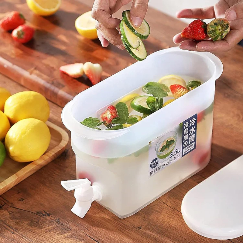 Musluklu İçecek Sebili - Buzdolabı Uyumlu - 3.5 Litre - 2